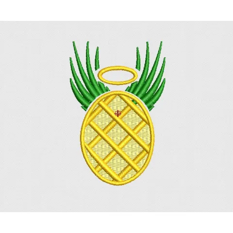 Pine Embroidery Design