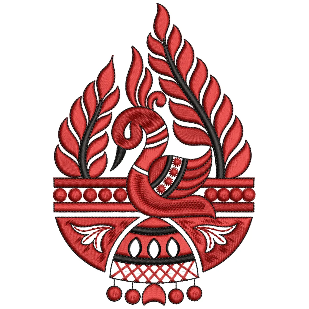 Duck Embroidery Design