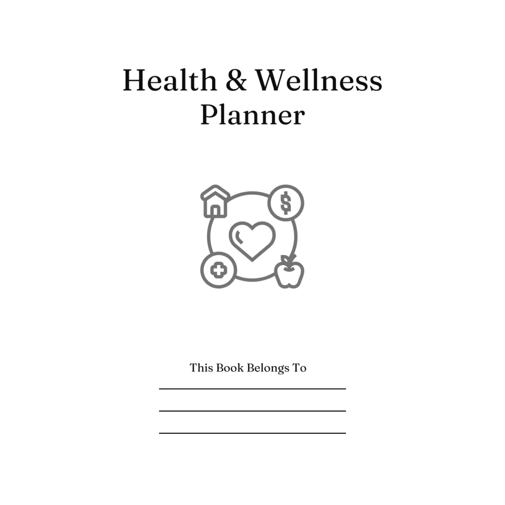 Health and Wellness Planner Bundle