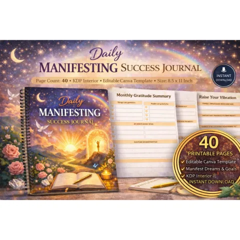 Daily Manifesting Success Journal