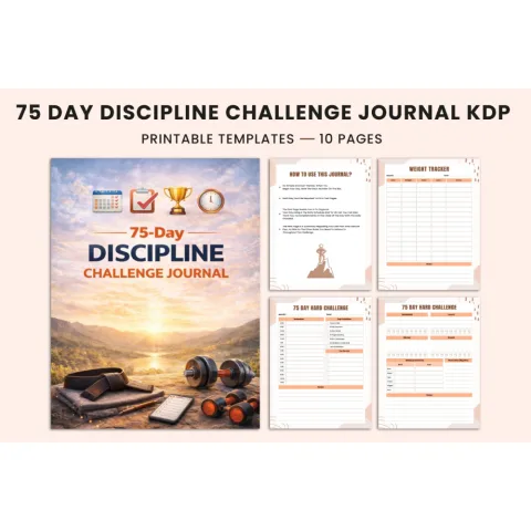 Day Discipline Challenge Journal