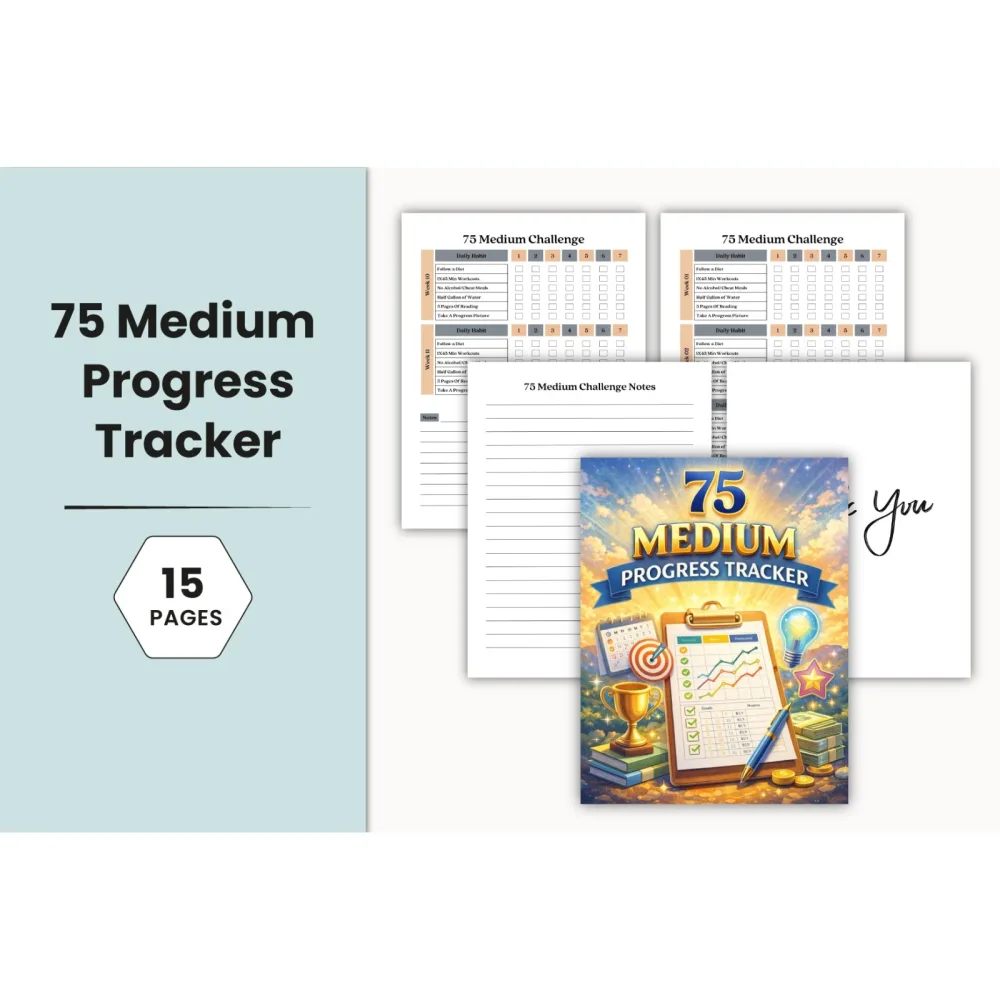 Medium Progress Planner
