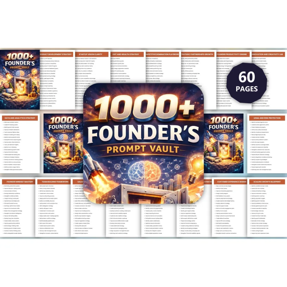 Founder Vault Prompts: SEO Optimized Guide