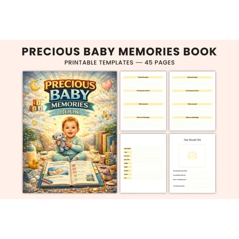 Precious Baby Memories Planner