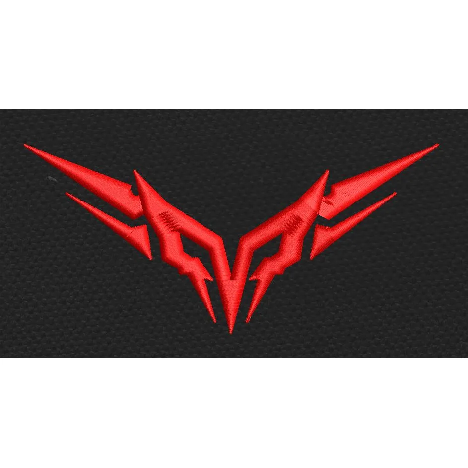 Crimson Blade Embroidery Design