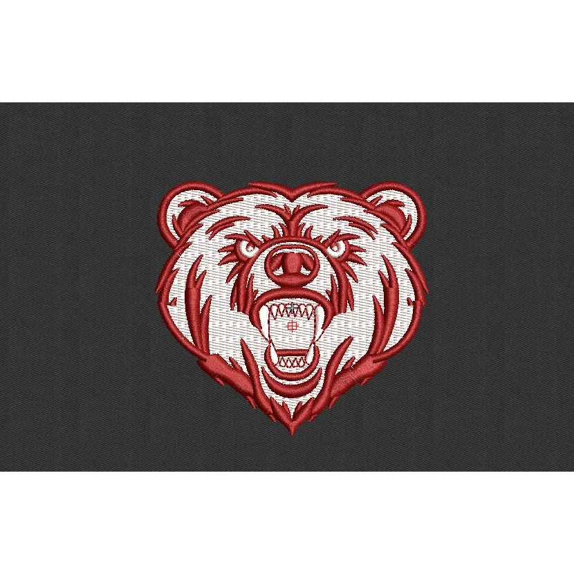 Bear Embroidery Design