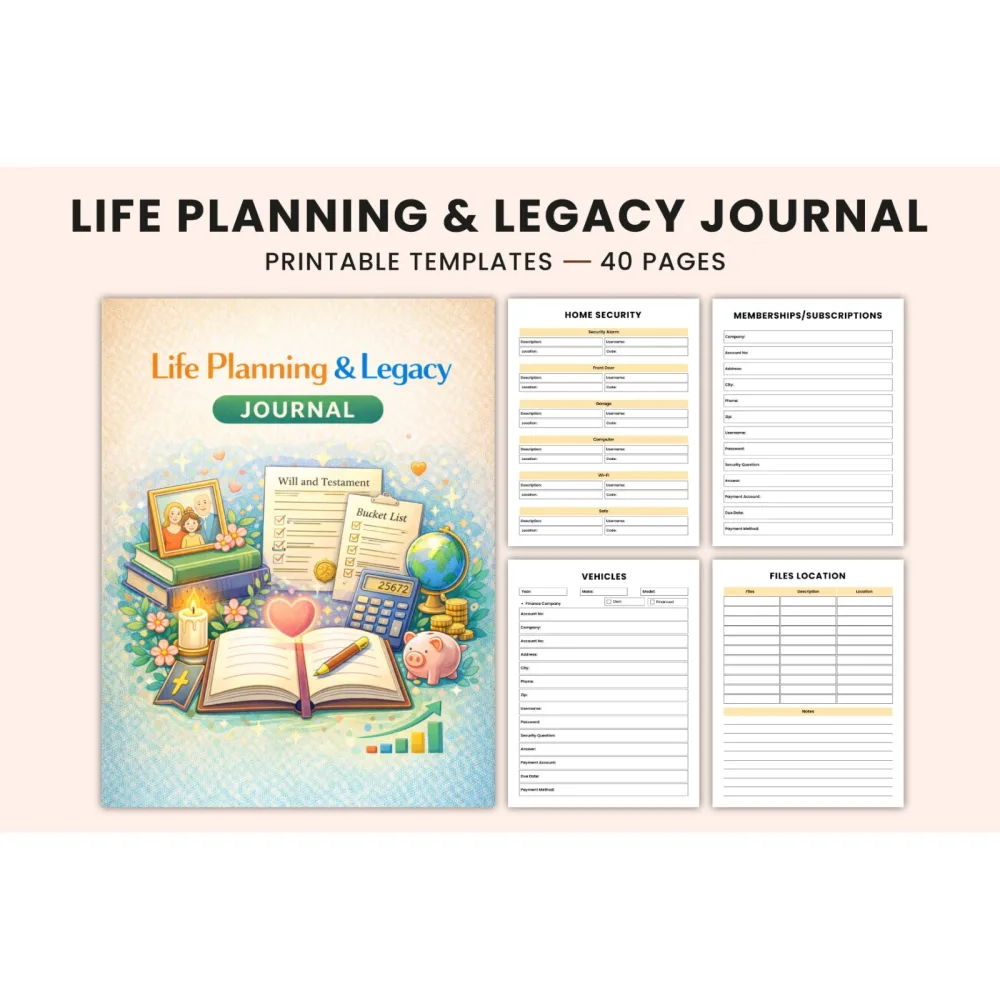 Life Planning Legacy Journal