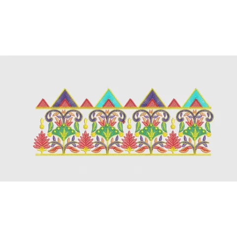 Flower Embroidery Design