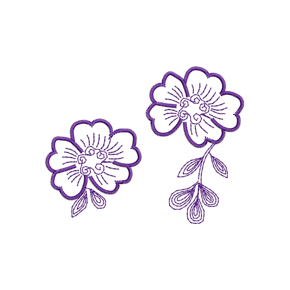 Flower Embroidery Design