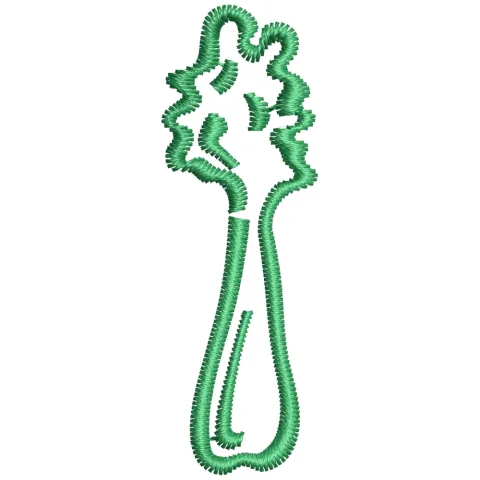 Celery Embroidery Design