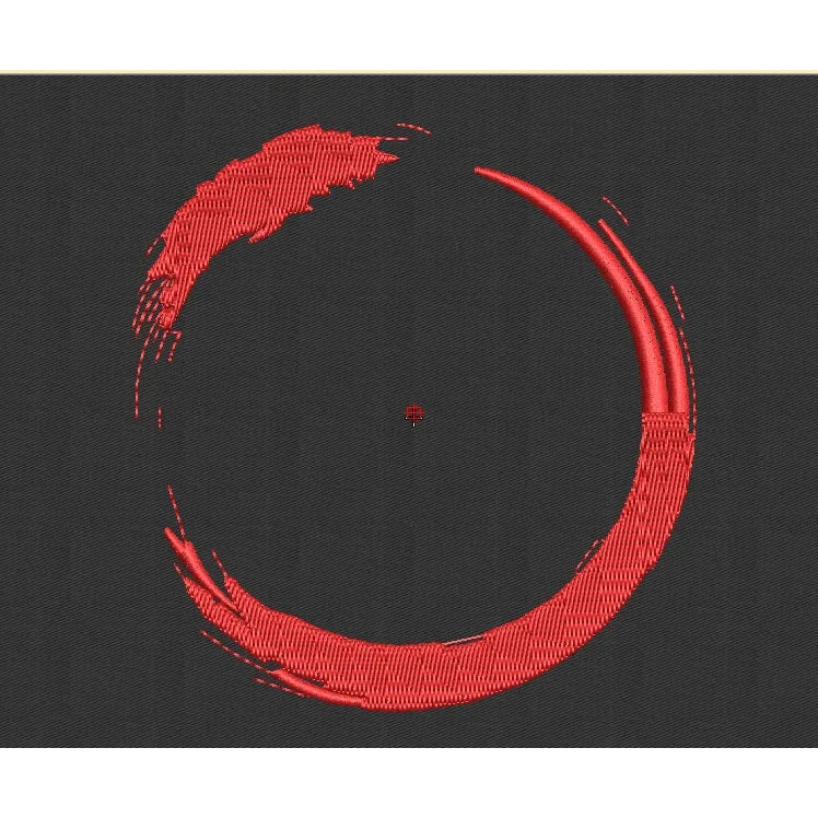 Circle Embroidery Design