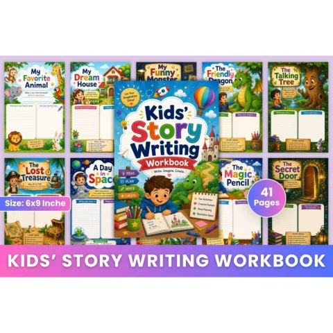 Kids Writing Workbook