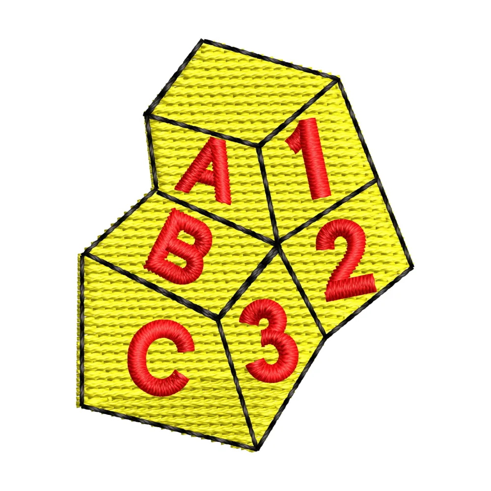 Positions Embroidery Design