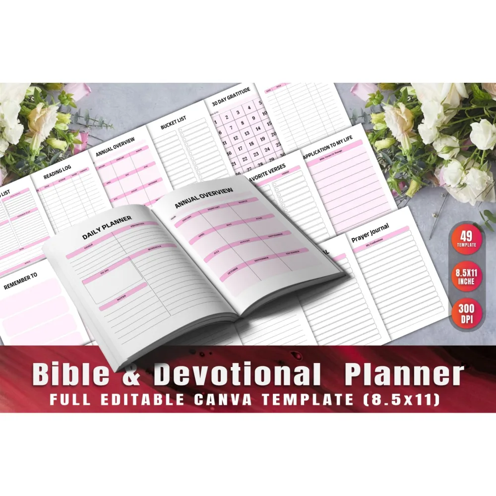 Bible Devotional Planner