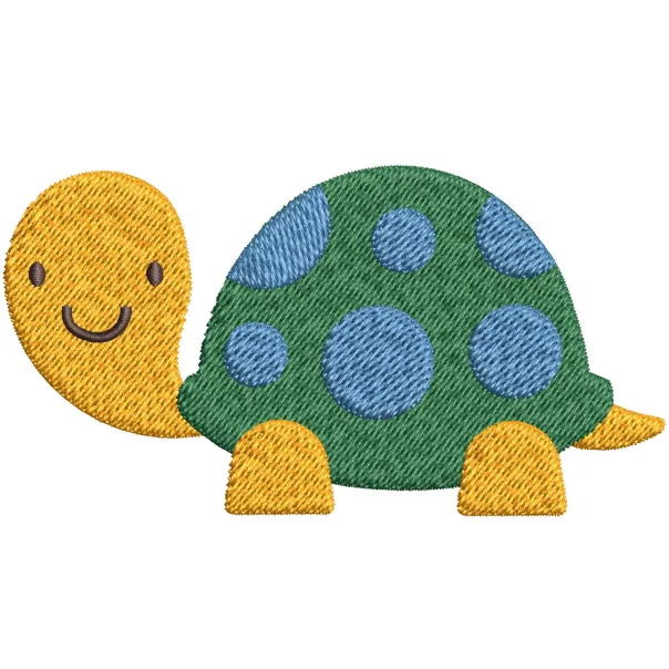 Tortoise Embroidery Design