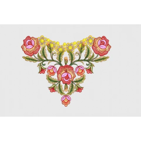 Flower Embroidery Design