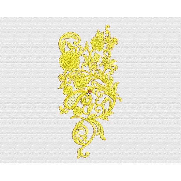 Flower Embroidery Design