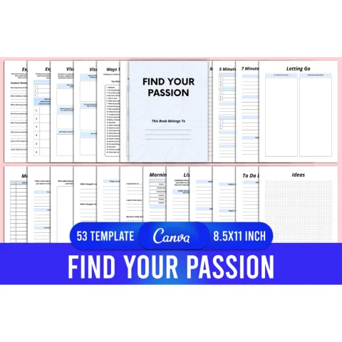 Find Your Passion Planner