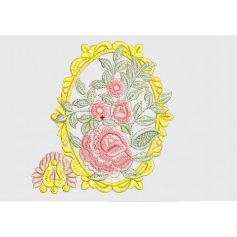 Flower Embroidery Design