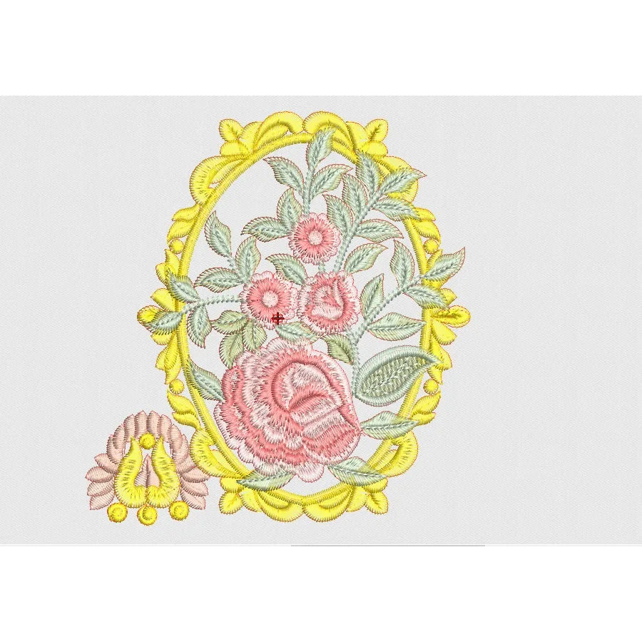 Flower Embroidery Design
