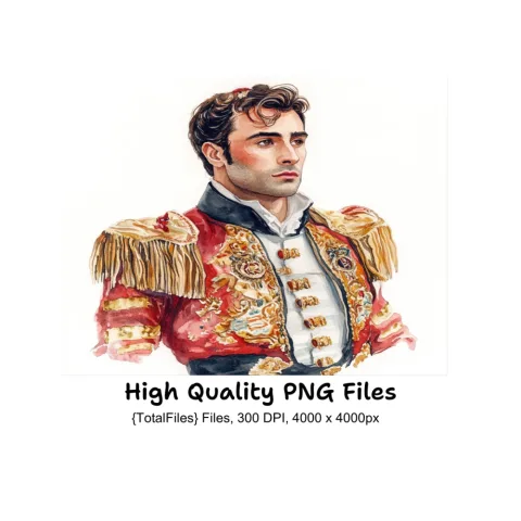 Matador Portraits Clipart Bundle
