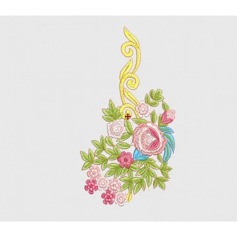 Flower Embroidery Design