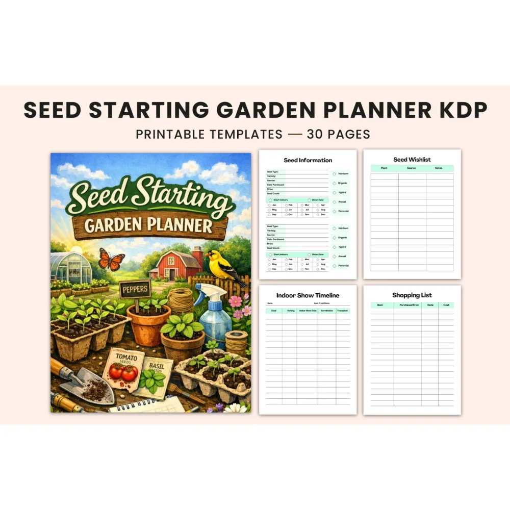 Seed Starting Garden Planner