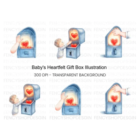 Giving and Receiving Love Clipart Bundle