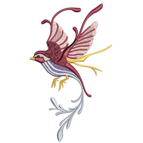 Sparrow Embroidery Design