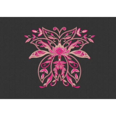 Flower Embroidery Design