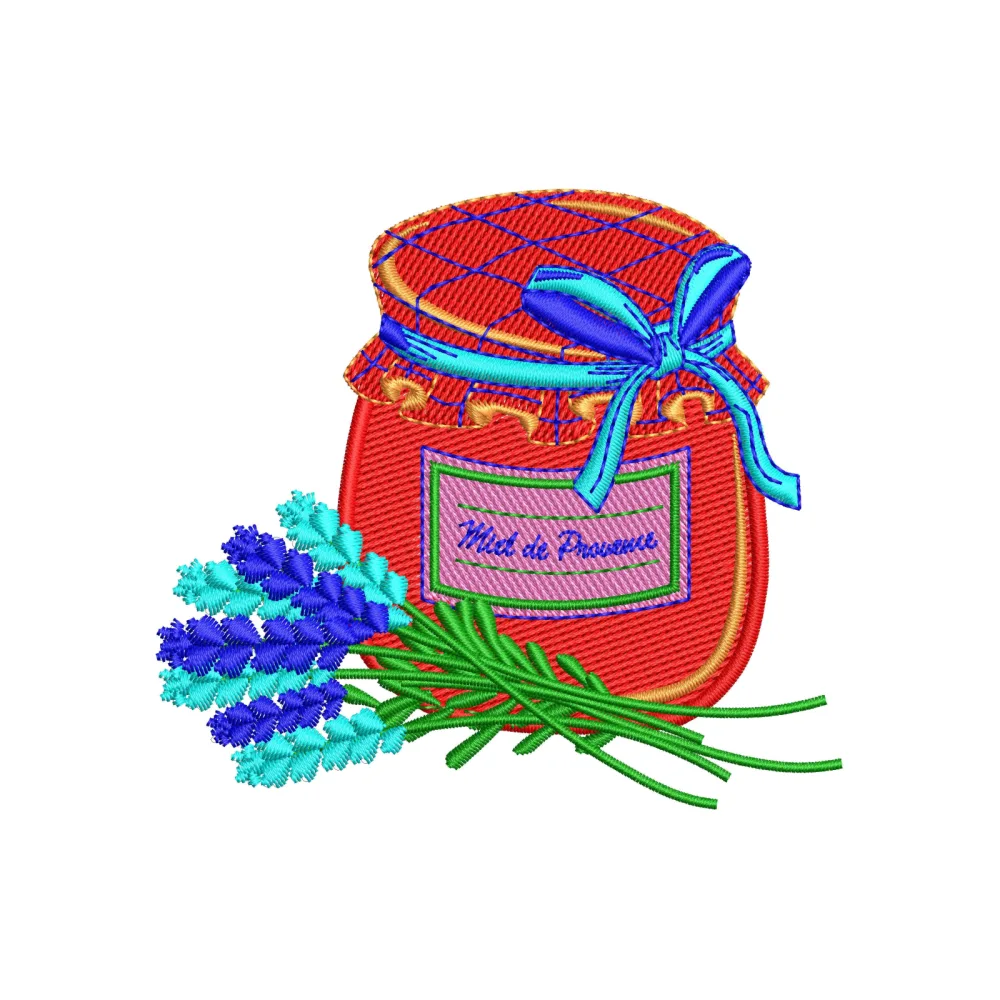 Kitchin Pot Embroidery Design