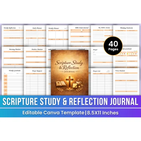 Scripture Study Reflection Journal