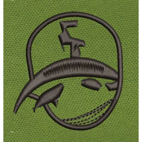 Hook & Crest Embroidery Design