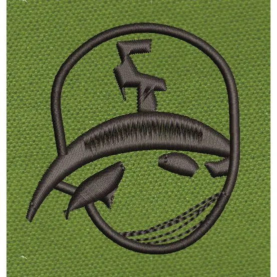 Hook & Crest Embroidery Design