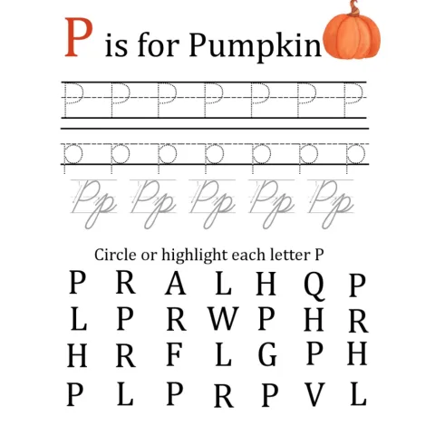 Halloween Letter Tracing and Vocabulary Busy Binder