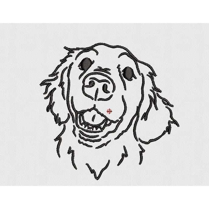 Dog Embroidery Design