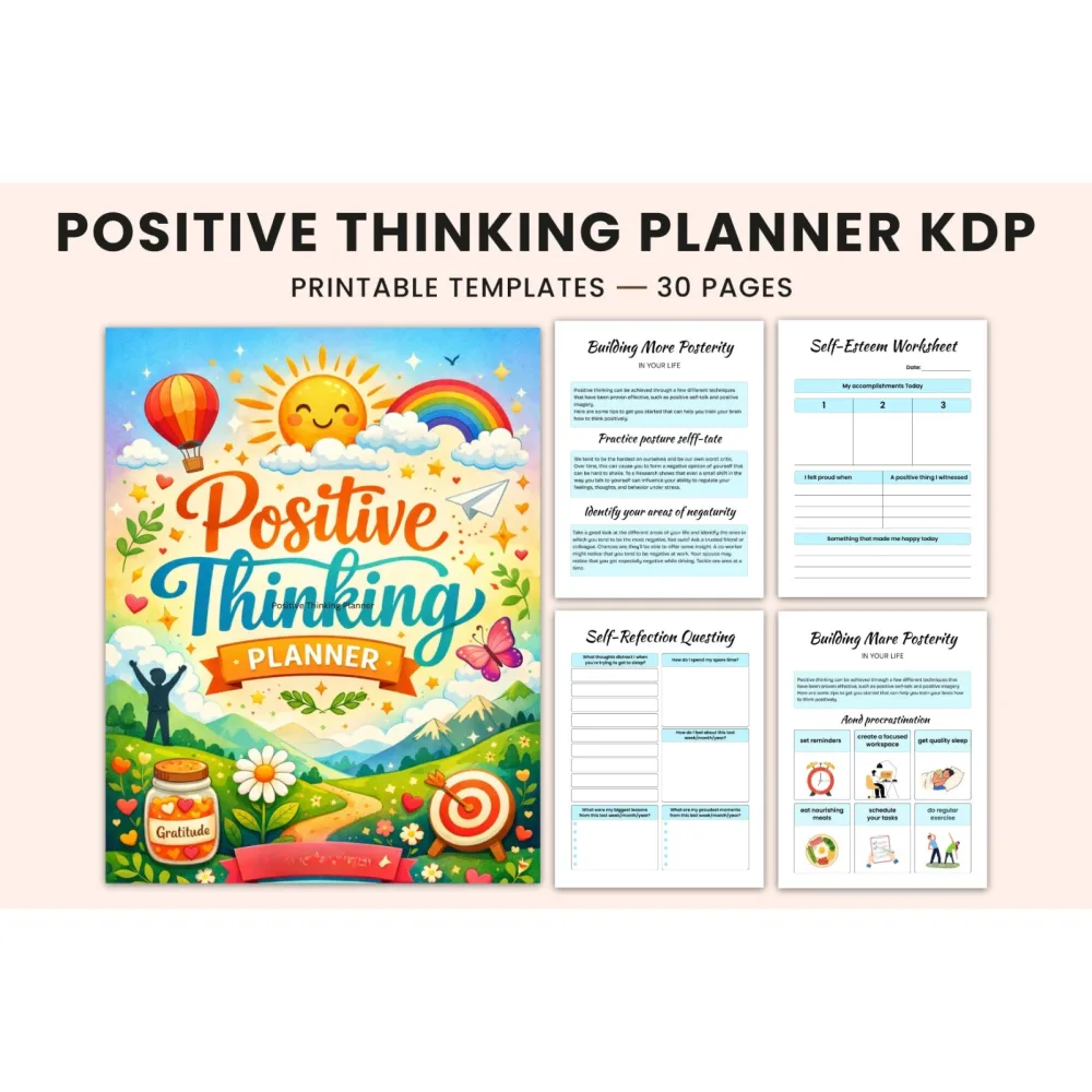 Positive Thinking Planner
