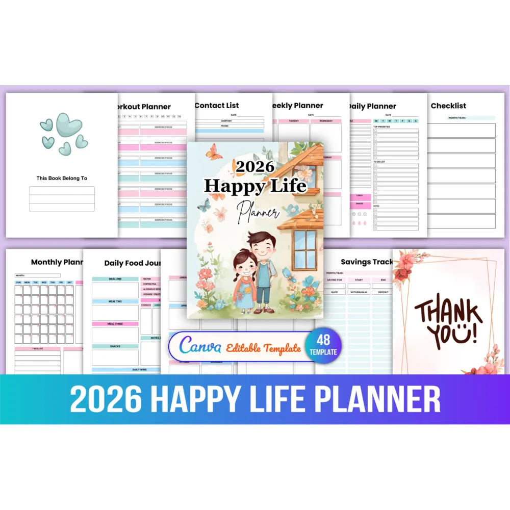 Happy Life Planner