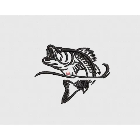 Fish Embroidery Design