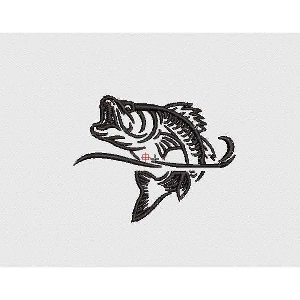 Fish Embroidery Design