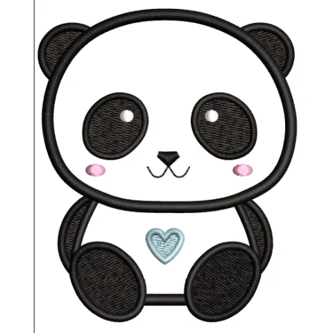 Bear Baby Embroidery Design
