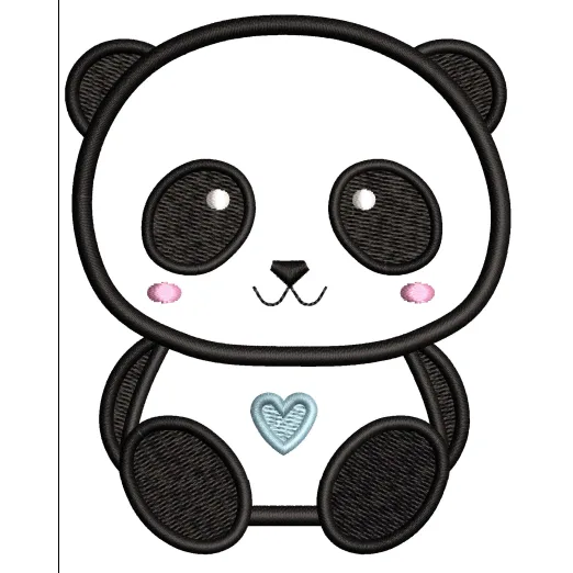 Bear Baby Embroidery Design