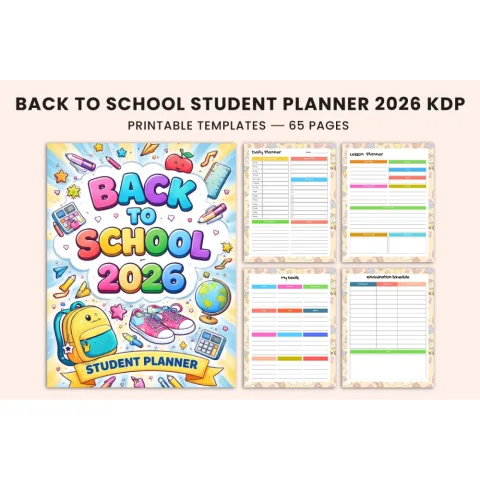 Back to School Student Planner