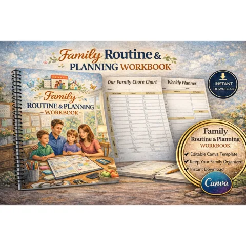 Family Routine Planning Workbook