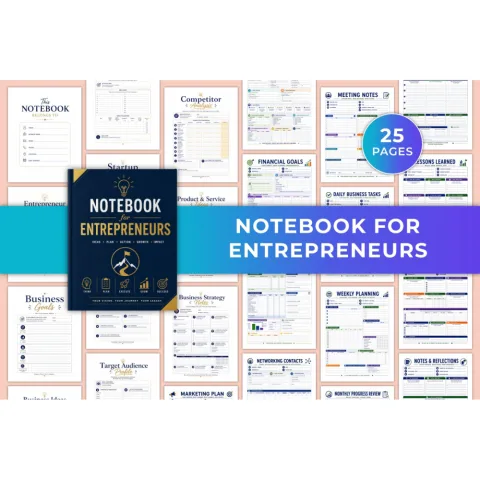 Notebook For Entrepreneurs Book
