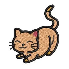 Cat Embroidery Design