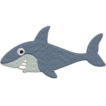 Fish K Embroidery Design