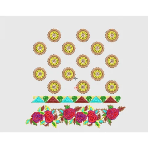 Flower Embroidery Design