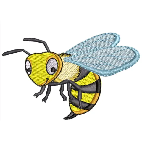 Bee Embroidery Design