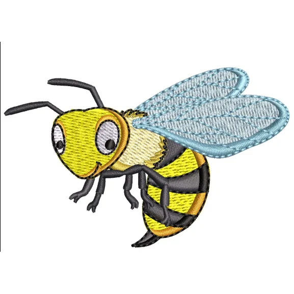 Bee Embroidery Design
